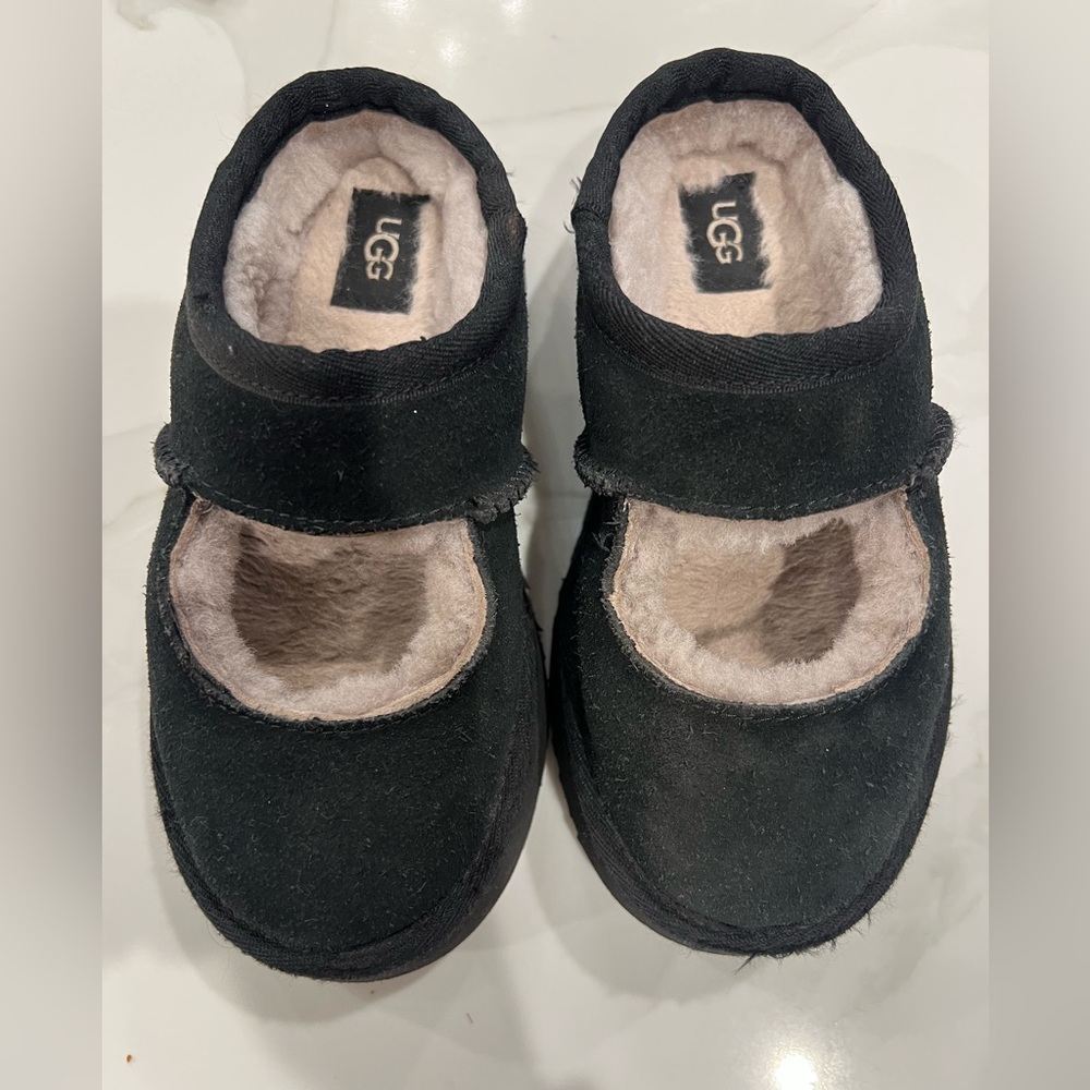 UGG Kids Bea Mary Jane Black